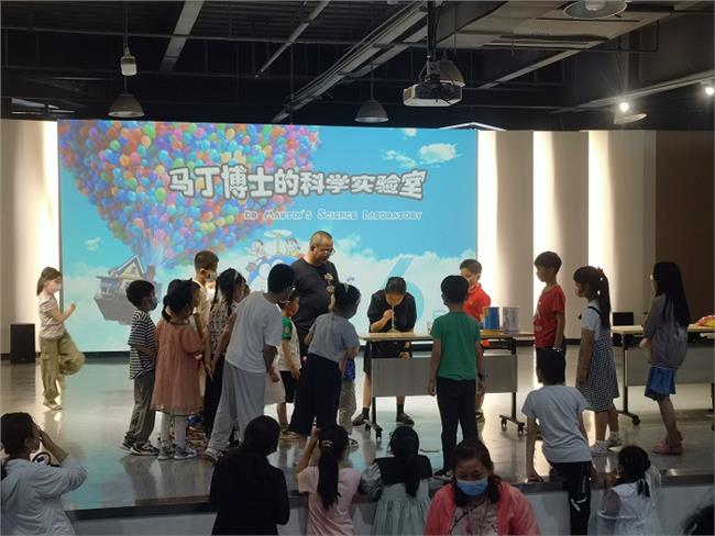 “泡泡秀”活动现场