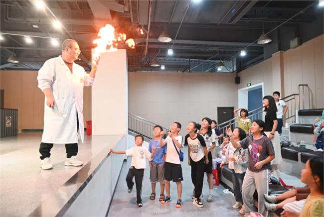 火焰掌实验展示
